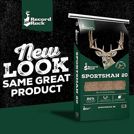 Record Rack 20 Deer Feed, 50 lb.