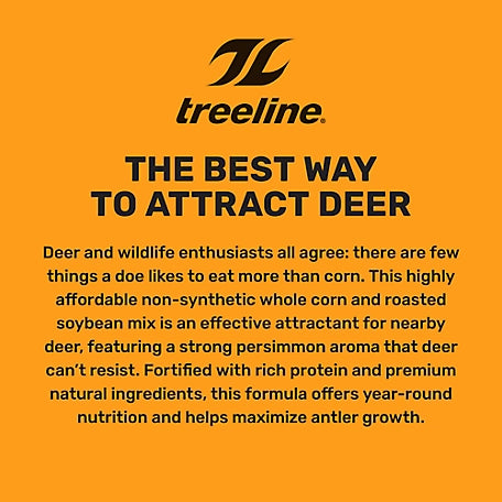 treeline Prime Deer Feed Blend with Roasted Soybeans and Corn, 40 lb.