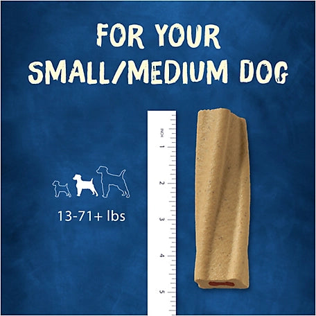 Purina Busy Original Pork Flavor Small/Medium Dog Bone Treats, 10 ct.