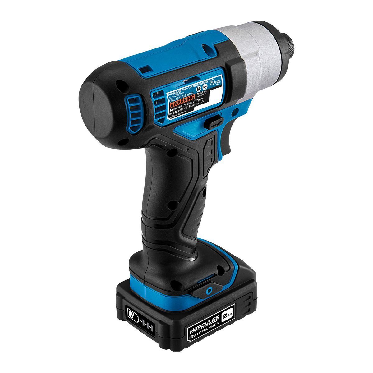 HERCULES 12V Cordless 1/4 in. Hex Compact Impact Driver - Tool Only