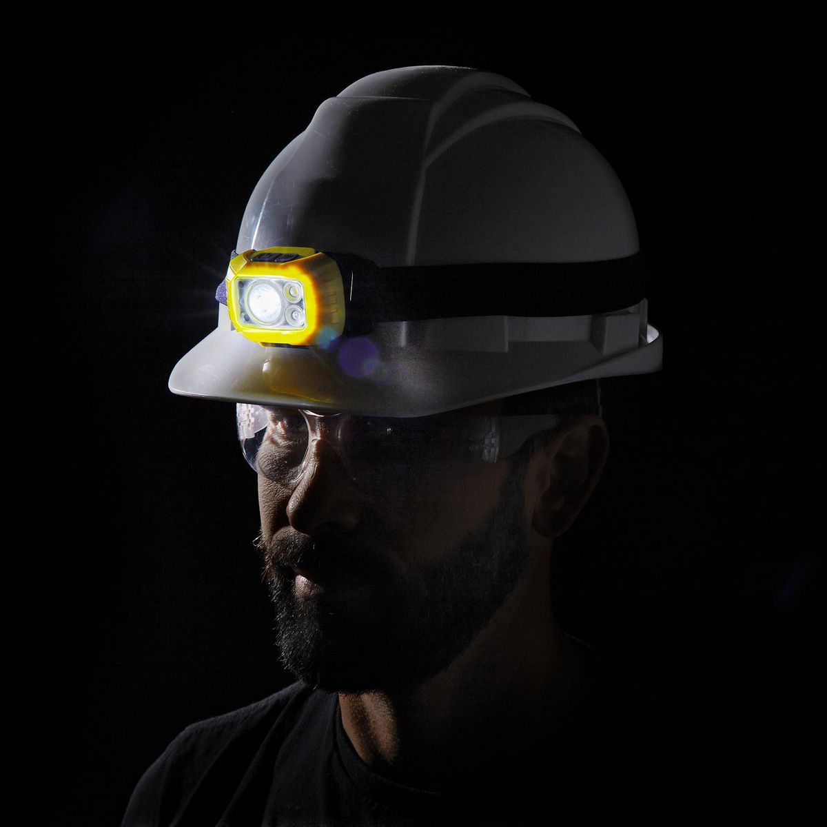 BRAUN 500 Lumen LED Hands-Free Spot/Flood/Red Light Headlamp