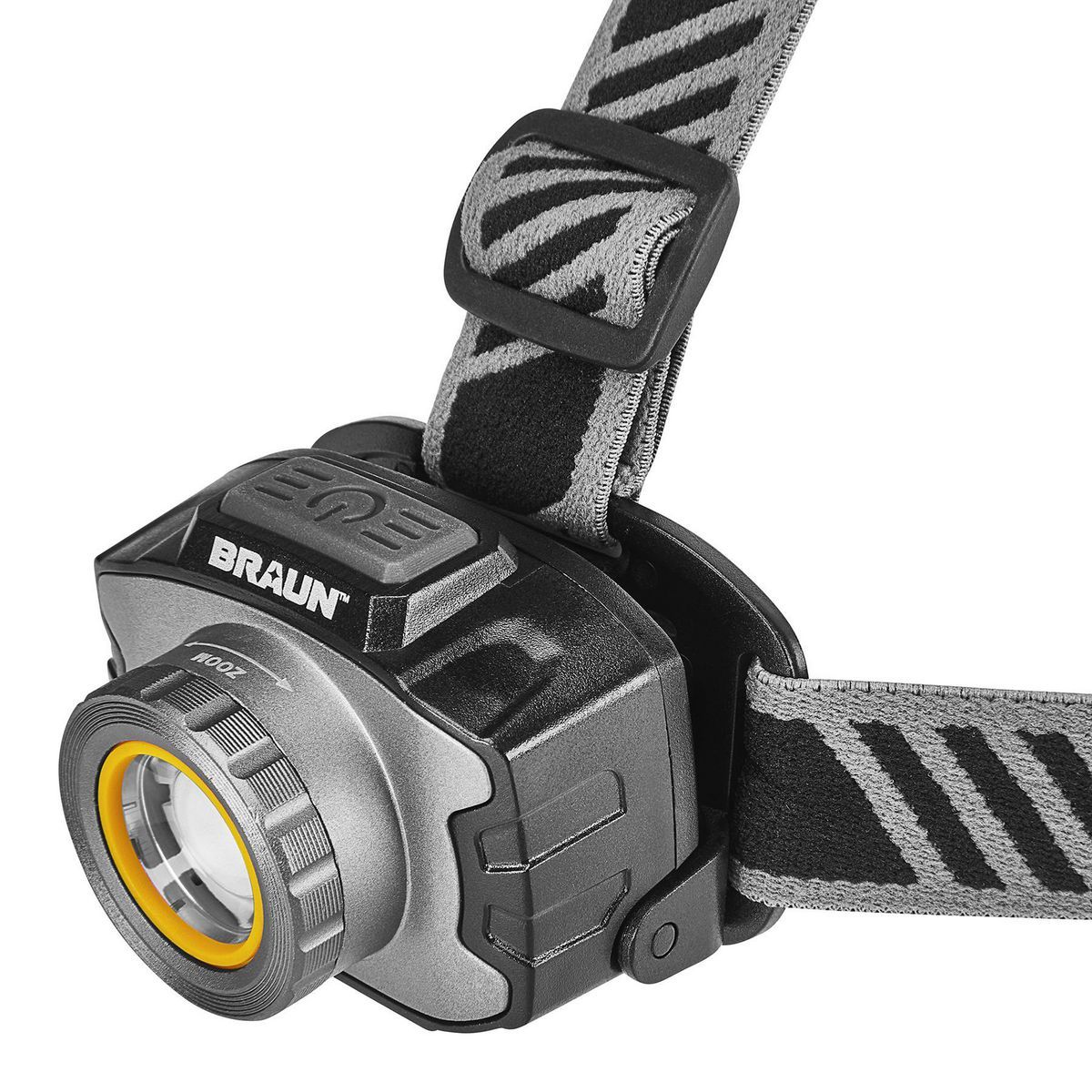 BRAUN 700 Lumen Adjustable Rechargeable LED Headlamp