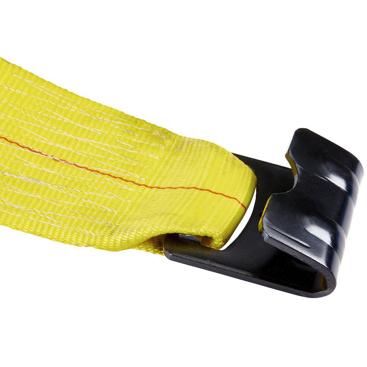 HAUL-MASTER 4 in. x 27 ft. Ratcheting Cargo Strap with Flat Hook