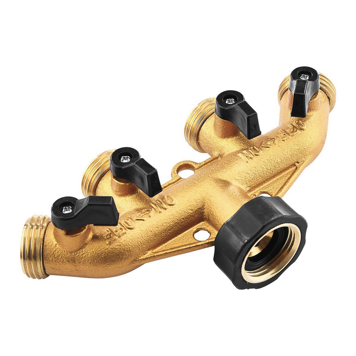 ONE STOP GARDENS 4-in-1 Solid Brass Faucet Expander