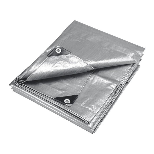 HFT 29 ft. 4 in. x 49 ft. Heavy Duty Reflective All-Purpose Weather-Resistant Tarp