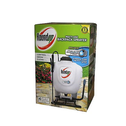 Roundup 4 gal. No Leak Pump Backpack Sprayer