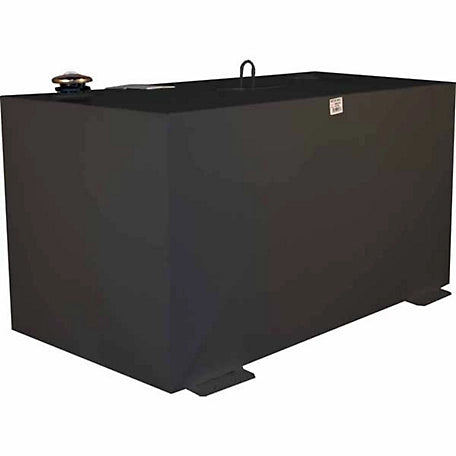 Better Built 100 gal. Rectangular Steel Fuel Transfer Tank, Black