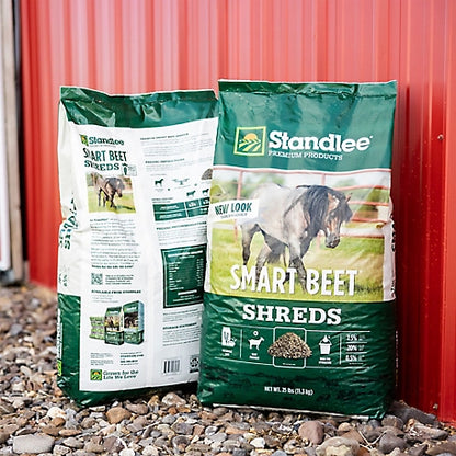 Standlee Premium Products Smart Beet Shreds Beet Pulp Horse Feed, 25 lb. Bag