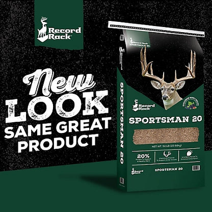 Record Rack 20 Deer Feed, 50 lb.