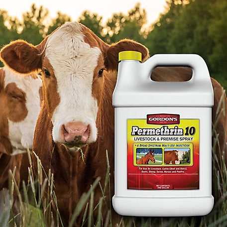 Gordon's Permethrin 10 Livestock and Premise Insecticide Spray, 1 gal.