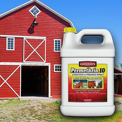 Gordon's Permethrin 10 Livestock and Premise Insecticide Spray, 1 gal.