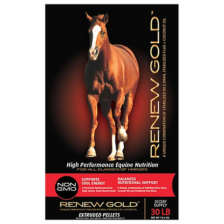 Renew Gold Non-GMO Horse Feed, 30 lb.