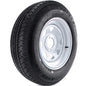 Kenda 205/75R-15 5 on 4.5 Karrier Radial Trailer Tire and 5-Hole Custom Spoke Wheel