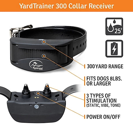 SportDOG YardTrainer 300 Remote Dog Training Collar, 300 yd. Range