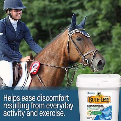 Absorbine Bute-Less Comfort and Recovery Horse Supplement Pellets, 5 lb.