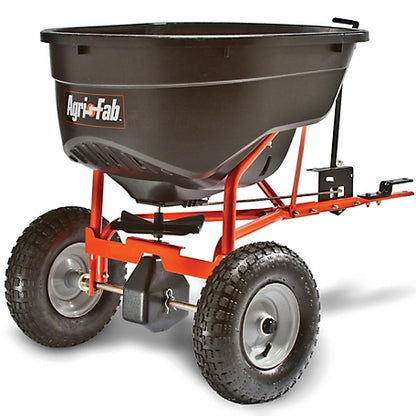 Agri-Fab Tow Behind Broadcast Spreader, 130 lb. Capacity