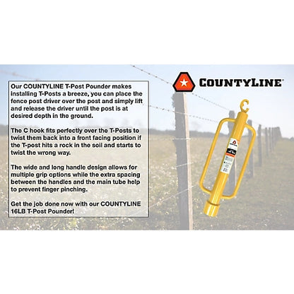 CountyLine T-Post Pounder, YTL-018-906