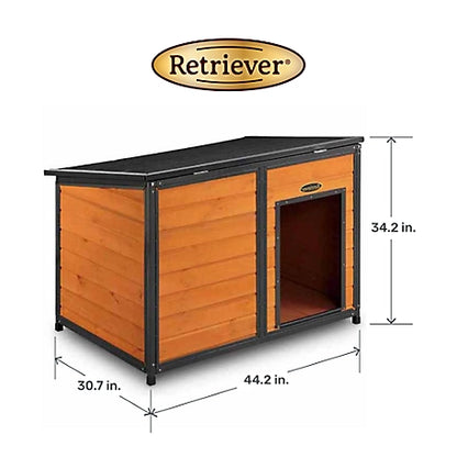 Retriever Lodge Steel Frame Dog House