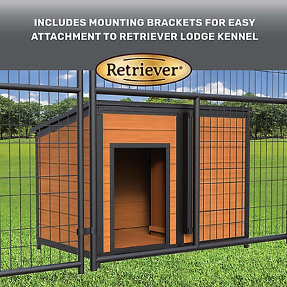 Retriever Lodge Steel Frame Dog House