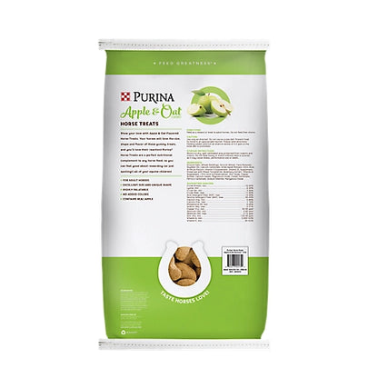 Purina Apple and Oat Flavor Horse Treats, 15 lb. Bag