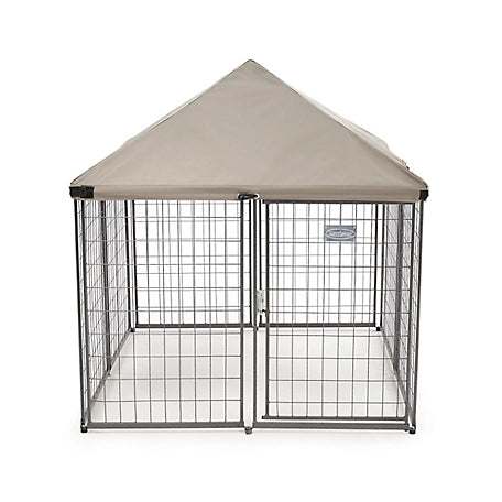 Retriever 5 ft. x 4.5 ft. x 4.5 ft. Pet Retreat Portable Dog Kennel