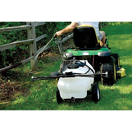 WorkHorse Sprayers 25 gal. Deluxe Trailer Sprayer with 2-Nozzle Breakaway Boom