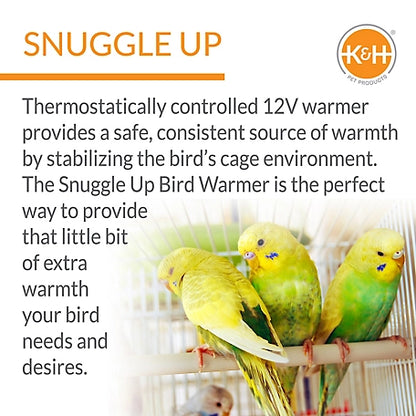 K&H Pet Products Snuggle-Up Bird Cage Warmer, Small/Medium