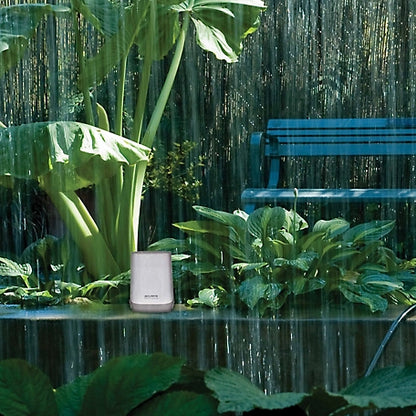 AcuRite Rain Gauge with Indoor/Outdoor Temperature