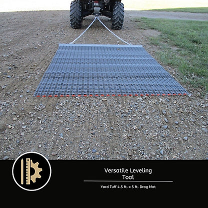 Yard Tuff 4.5 ft. x 5 ft. Drag Mat YTF-455TBDM