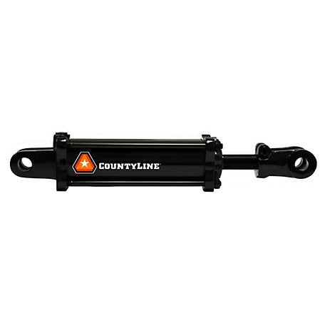 CountyLine 3 in. Bore x 12 in. Stroke Tie Rod Hydraulic Cylinder, 1.25 in. Rod Diameter, 2,500 PSI