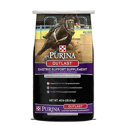 Purina Outlast Gastric Support Horse Supplement, 40 lb. Bag