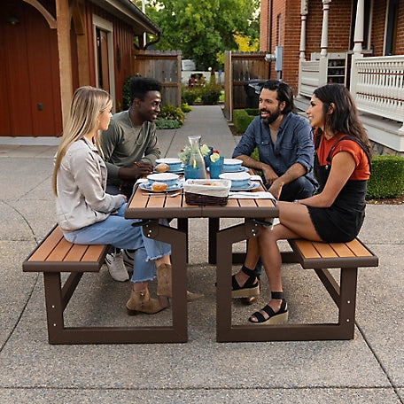 Lifetime Convertible Weather-Resistant Bench