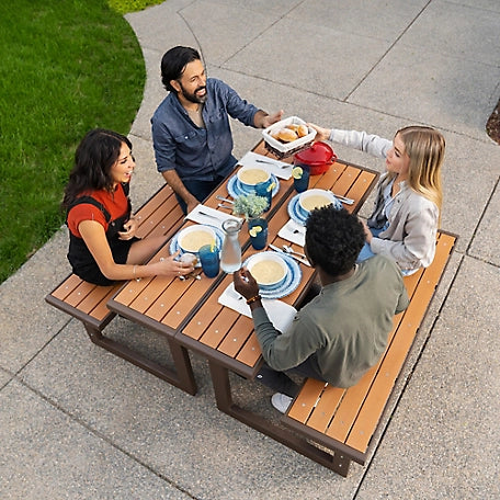 Lifetime Convertible Weather-Resistant Bench