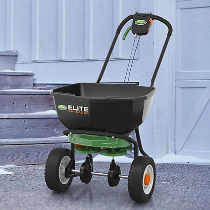 Scotts Elite Spreader for Grass Seed, Fertilizer, Salt and Ice Melt, Holds up to 20,000 sq. ft. of Product