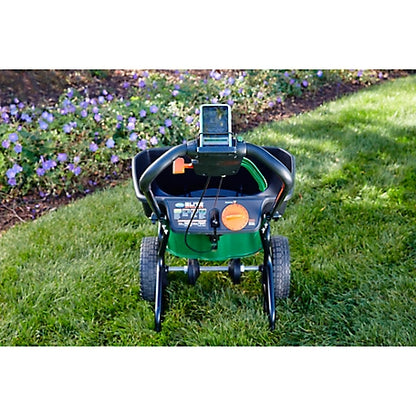 Scotts Elite Spreader for Grass Seed, Fertilizer, Salt and Ice Melt, Holds up to 20,000 sq. ft. of Product