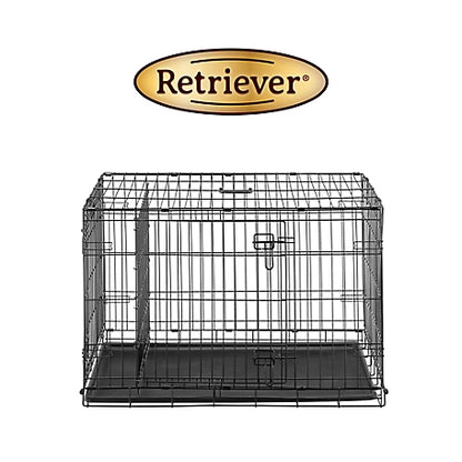 Retriever 2-Door Metal Wire Pet Crate