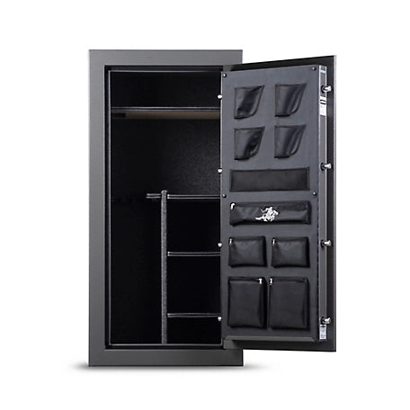 Winchester Safes 26 Long Gun, E-Lock, 45 Min. Fire Rating, Gun Safe, Gray