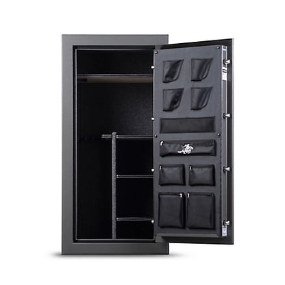 Winchester Safes 26 Long Gun, E-Lock, 45 Min. Fire Rating, Gun Safe, Gray