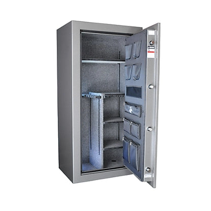 Winchester Safes 26 Long Gun, E-Lock, 45 Min. Fire Rating, Gun Safe, Gray