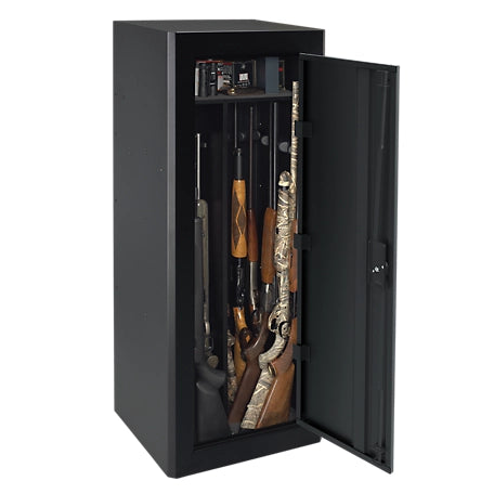 Stack-On 18 Long Gun, Key Lock, Gun Cabinet, Black, GCM-1918-DX