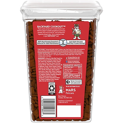 Temptations MixUps Chicken, Liver and Beef Flavor Backyard Cookout Crunchy and Soft Cat Treats, 30 oz.