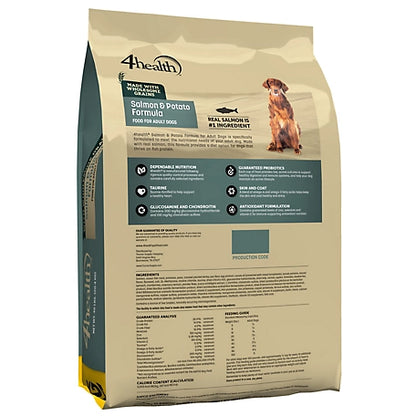 4health with Wholesome Grains Adult Salmon and Potato Formula Dry Dog Food