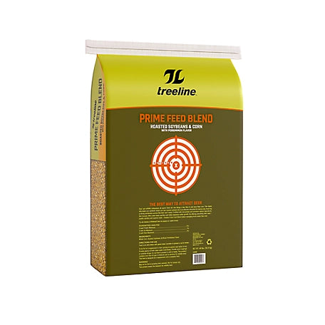 treeline Prime Deer Feed Blend with Roasted Soybeans and Corn, 40 lb.