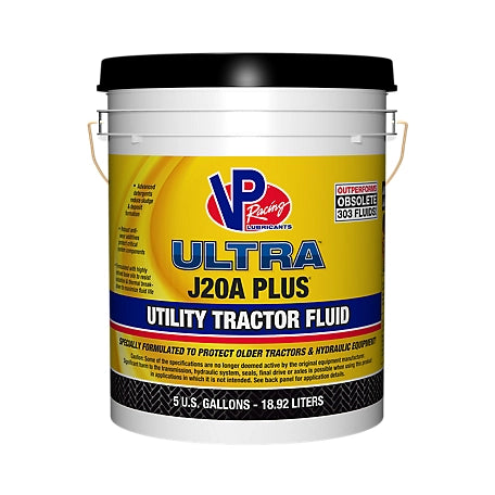 VP Racing Lubricants 5 gal. Ultra J20A Plus Utility Tractor Hydraulic Fluid