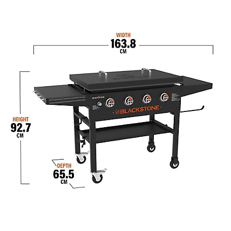 Blackstone Gas 4-Burner Hard-Top Griddle, 36 in.