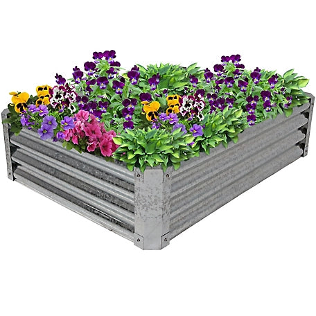 Sunnydaze Decor Raised Garden Bed, 48 in.