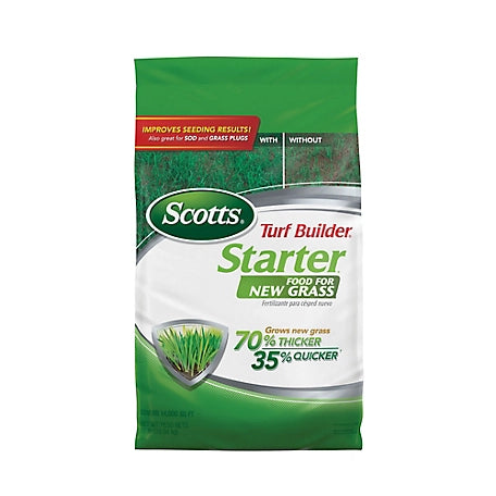 Scotts 42 lb. 14,000 sq. ft. Turf Builder Starter Food for New Grass