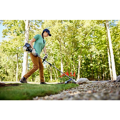 Troy-Bilt 17 in. XP Gas-Powered 2-Cycle Straight Shaft String Trimmer and Brushcutter Combo