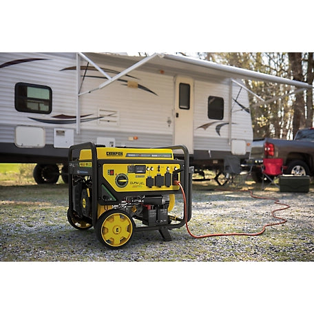 Champion Power Equipment 10,000-Watt Electric Start Dual Fuel Home Backup Portable Generator with CO Shield