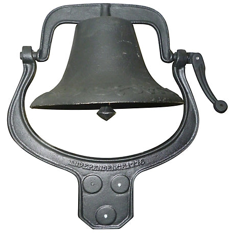 Yard Tuff Large Cast-Iron Farm Bell YTF-22LB